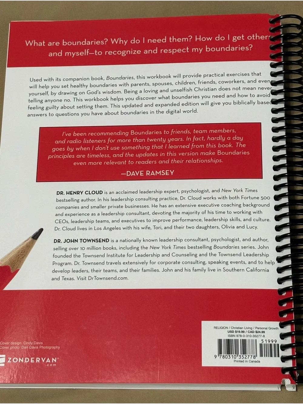 Boundaries Spiral Bound Workbook